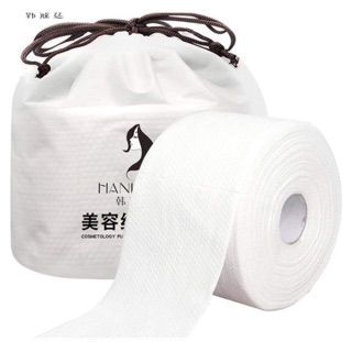 Giấy cuộn lụa lau mặt spa và phun xăm