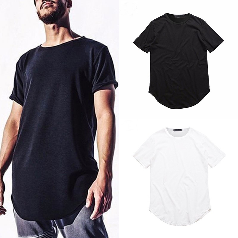 Áo thun nam thời trang tay ngắn rộng đồng màu hiệu Tee Tops