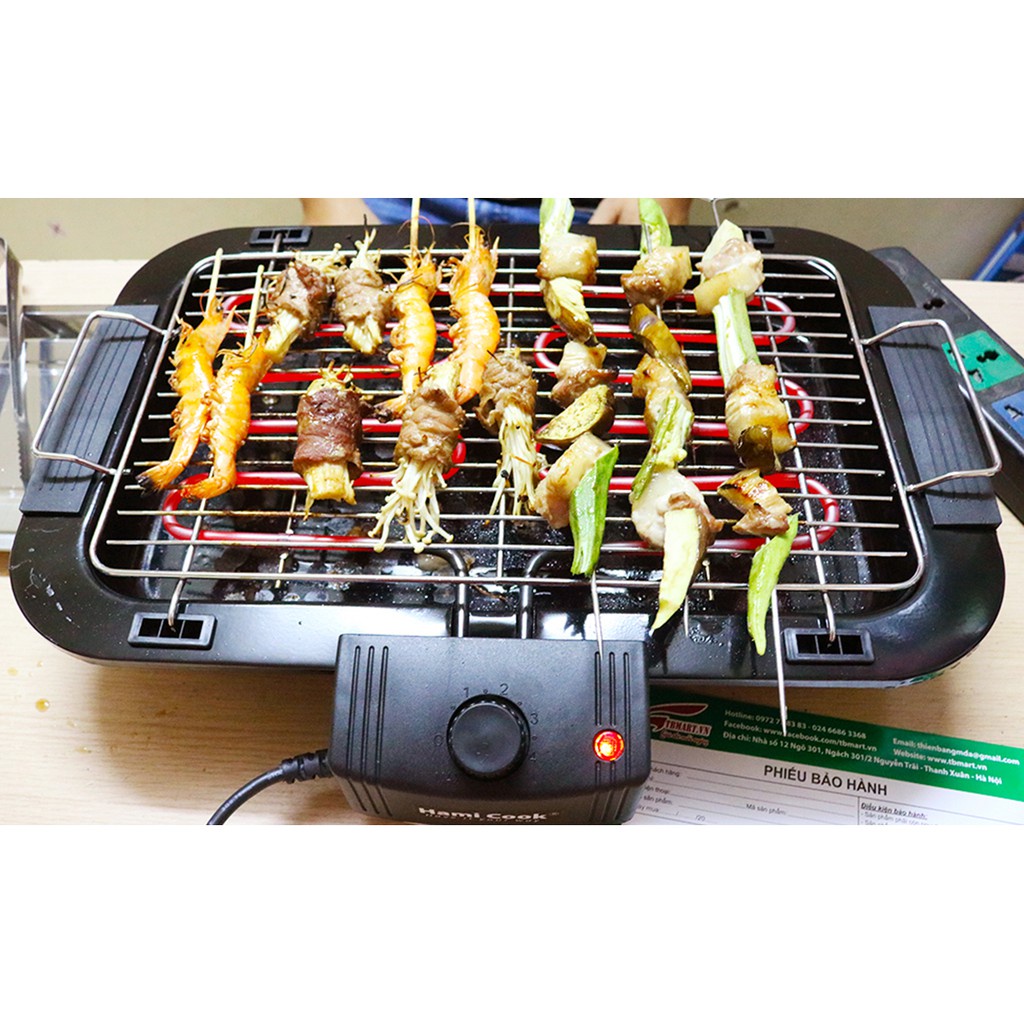 Bếp Nướng Điện Không Khói Electric Barbecue Grill 2000w - Đảm Bảo An Toàn Chất Lượng