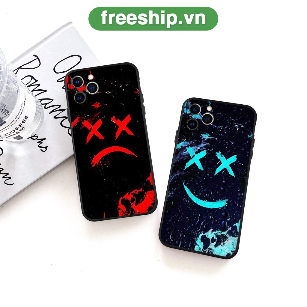 Ốp lưng iphone mặt mếu mặt cười  bảo vệ camera ốp iphone 13pro/11pro/6/7/8/se2020/plus/x/xs/xr/xsmax chống sốc