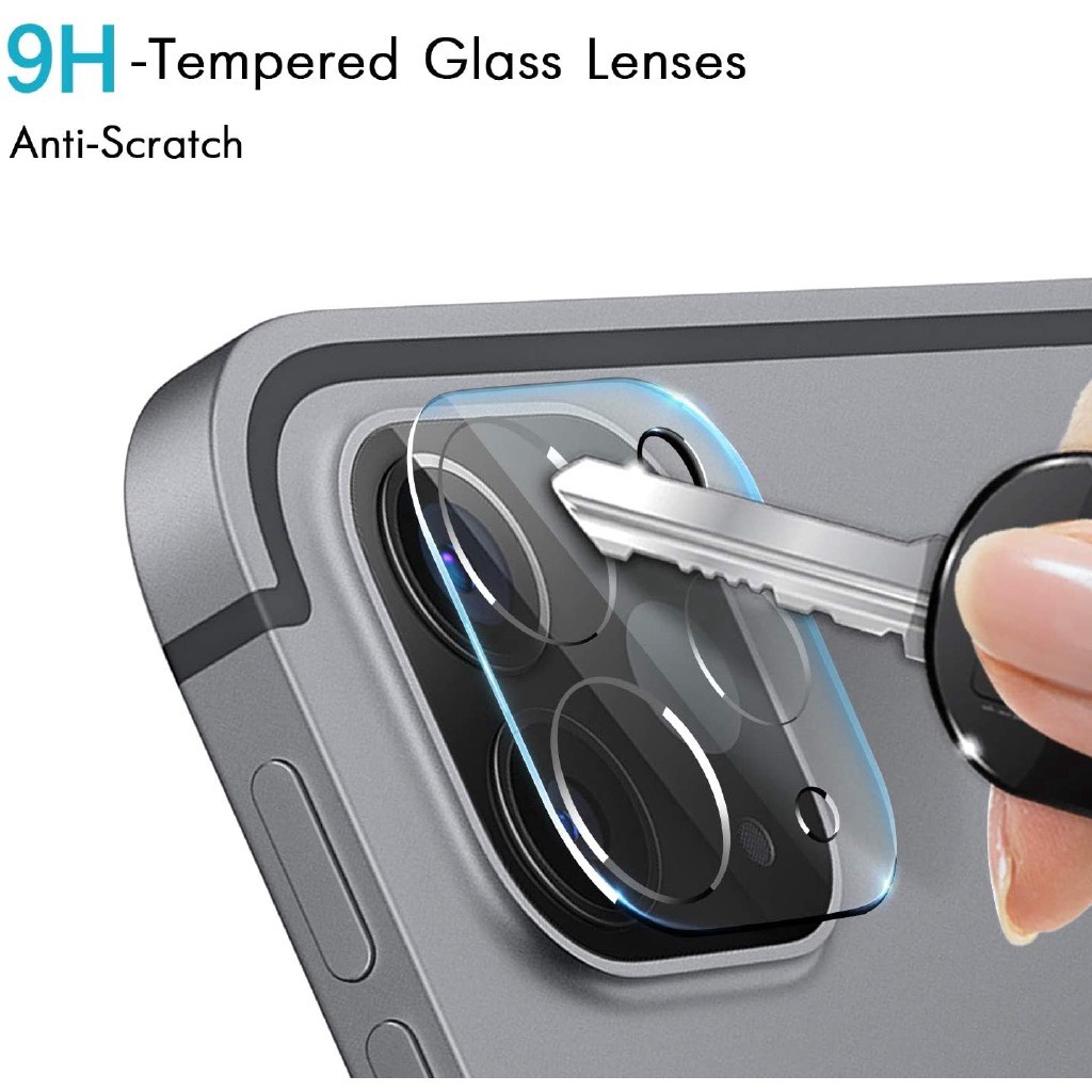 Khung dán trong suốt bảo vệ camera I.P.A.D Pro 11 inch 2020 , 2021 , 12.9 inch , M1 . Tặng kèm mua bao bàn phím