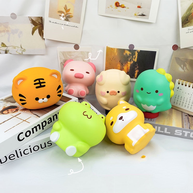 Squishy Lớn JUMBO | Bóng Mềm Giải Tỏa Căng Thẳng | Đồ Chơi Xốp Squishy Giảm Stress Hình Thú Cưng Dễ Thương Cho Bé