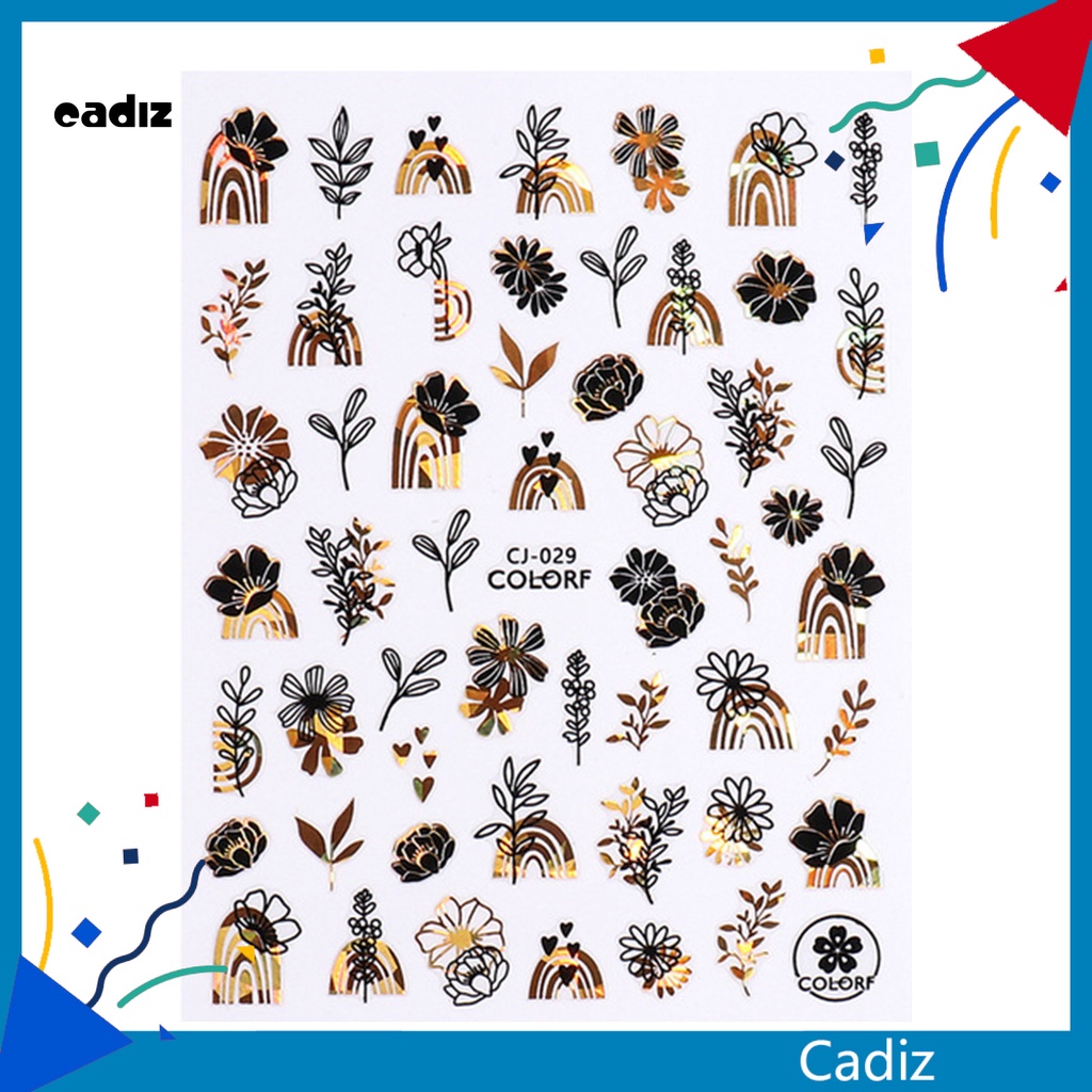 [Hàng mới về] Miếng dán trang trí móng tay họa tiết độc đáo tùy chọn