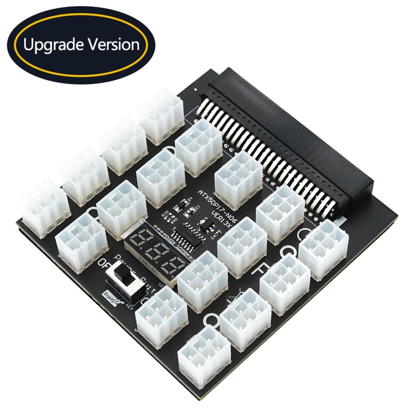 Bo Mạch Chuyển Đổi Nguồn Điện NAMA ATX 50P Sang 17 6 P PSU Dành Cho DELL 750W-2400W