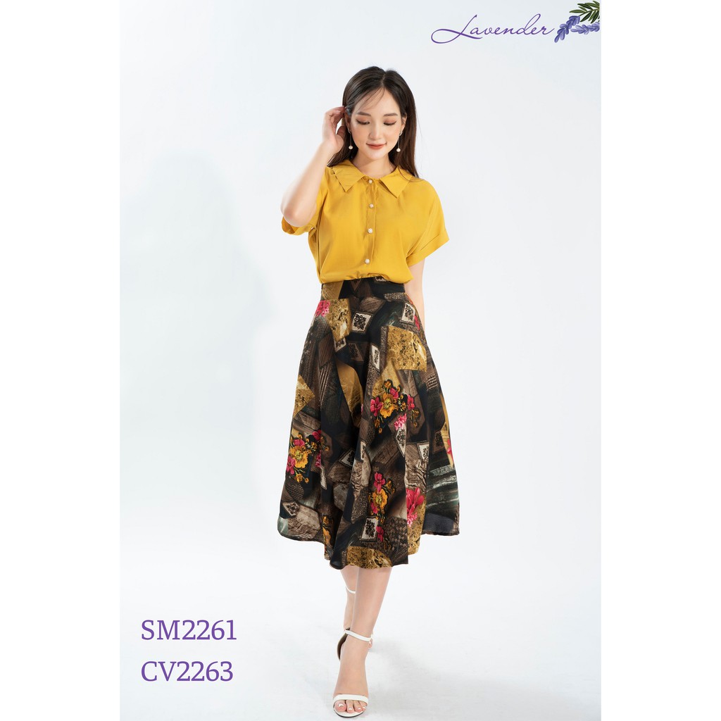 Áo sơ mi công sở cổ sen tay cánh dơi sang chảnh chất đẹp hàng xưởng VN