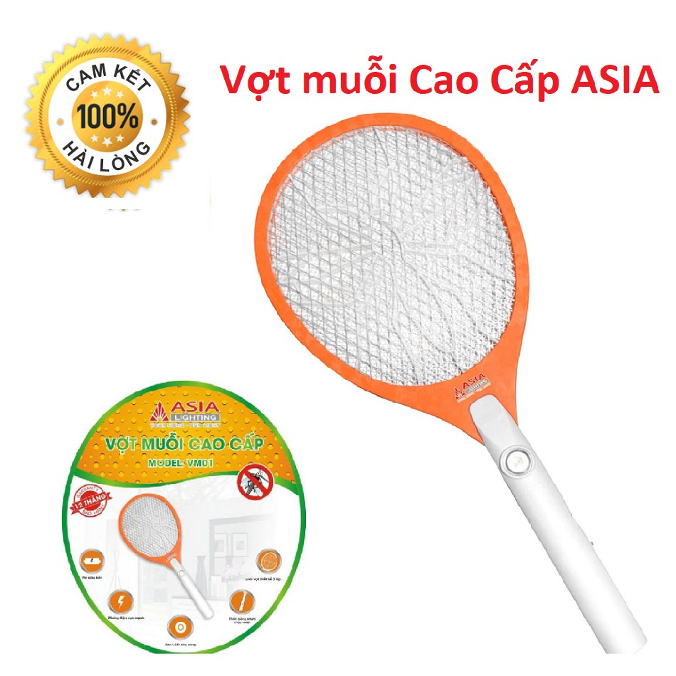 Vợt Muỗi Cao Cấp Asia   - A chảy