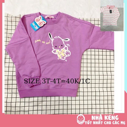 Áo thu dông cho bé