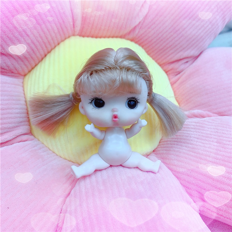 Búp Bê 10CM 5 Khớp Nối Có Thể Tháo Rời Dễ Thương Cho Bé Gái