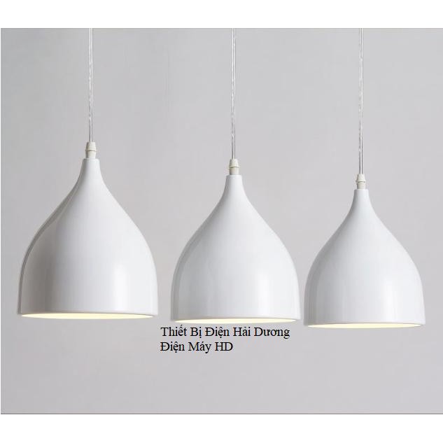 Đèn thả trần trang trí giọt nước bé TN259 18cm (Trắng) - Bảo hành 12 tháng