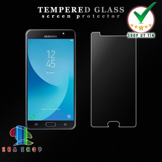 [TẶNG KÈM MIẾNG LAU] Combo 2 kính cường lực Samsung Galaxy J7 Pro 2017 - J730 - Trong suốt - Cảm ứng mượt mà