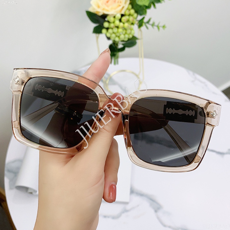 Kính Mát Hình Chữ Nhật Chống Tia UV400 Phong Cách Âu Mỹ Thời Trang Cho Nữ