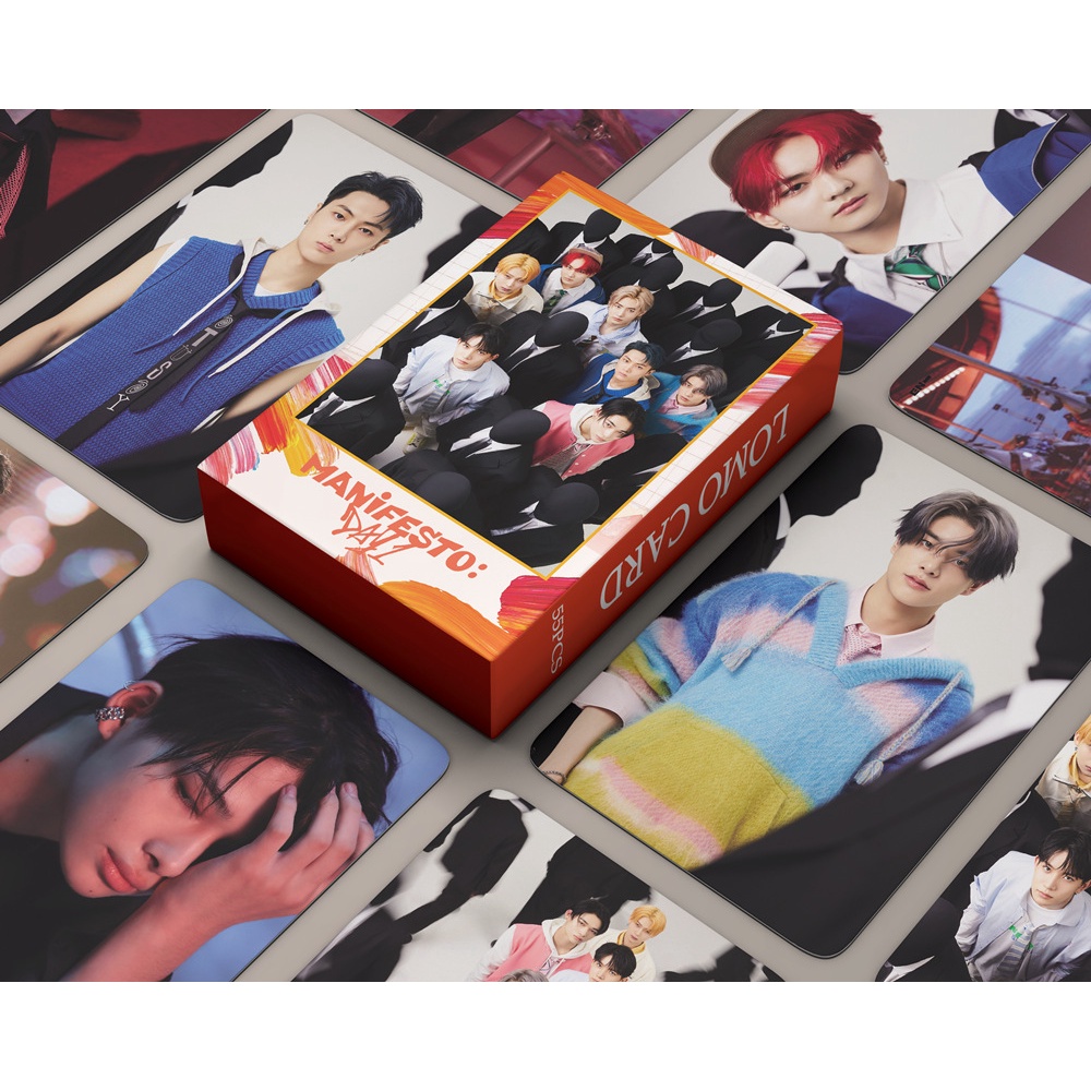 Set 55 Tấm Thẻ Ảnh LOMO Các Thành Viên Nhóm Nhạc KPOP ENHYPEN