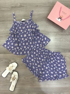 [SALE TẾT] Đồ Bộ 2 dây ❤️ đồ bộ mặc nhà chất vải lụa