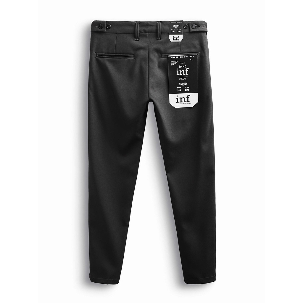 Quần Tây Nam INF DX Nút Hông , Vải Co Giãn Nhẹ QT001425, SOMEHOW