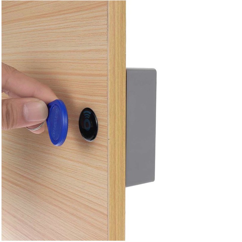 Smart Cabinet Lock RFID - Khóa Tủ Thông Minh (1 thẻ, 1 móc khóa) - Home and Garden