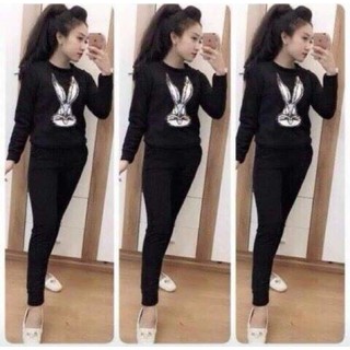 Freeship 99k toàn quốc_ flash sale !! bộ nữ da cá “ thỏ trắng “ 70k 70k / bộ.