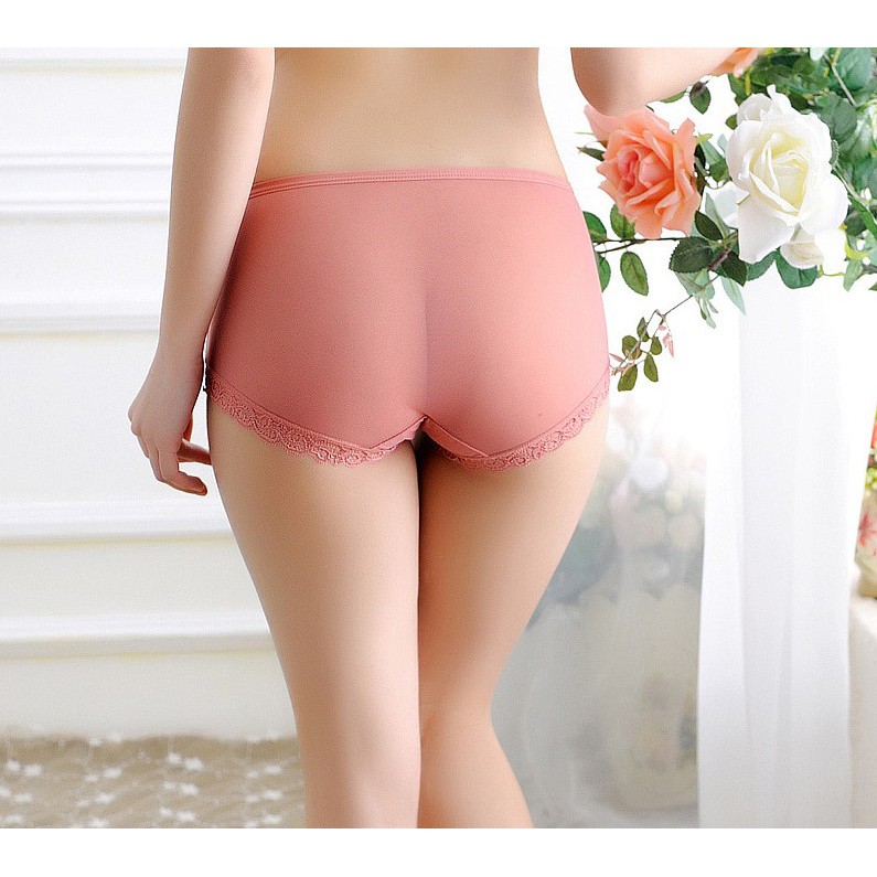 Quần lót ren hoa CAO CẤP siêu mõng siêu thoáng siêu thoải mái (Luôn che tên sản phẩm)