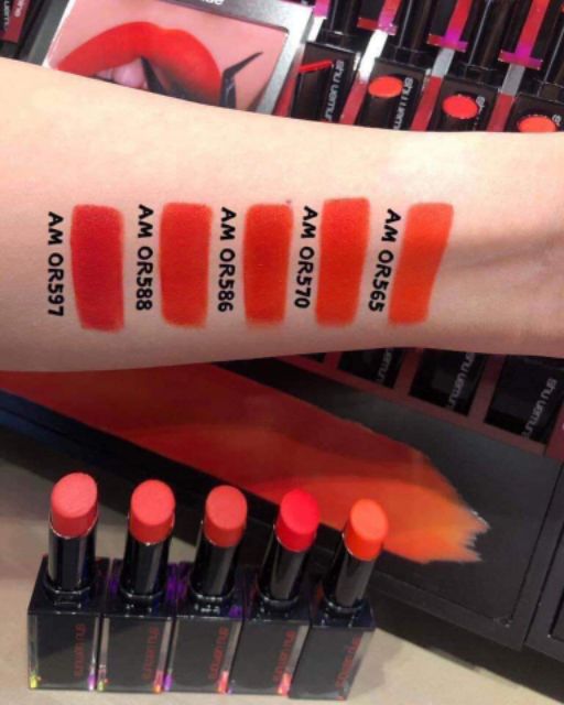 Son shu Uemura Unlimited mẫu mới nhất