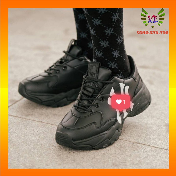 Giày sneaker đen đế cao bóng đêm cho nam nữ siêu hot (Hỗ Trợ Đổi Trả)