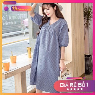 THANH LÝ HÀNG TỒN KHO Đầm bầu thời trang công sở dáng dài