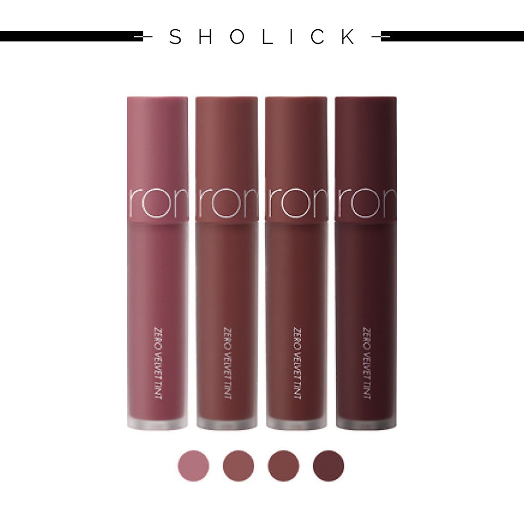 Son Môi Rom & Nd Zero Tint Nhung 5.5g Màu 18-21 2020 | BigBuy360 - bigbuy360.vn