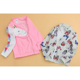 Áo bomber Carter's  họa tiết bướm