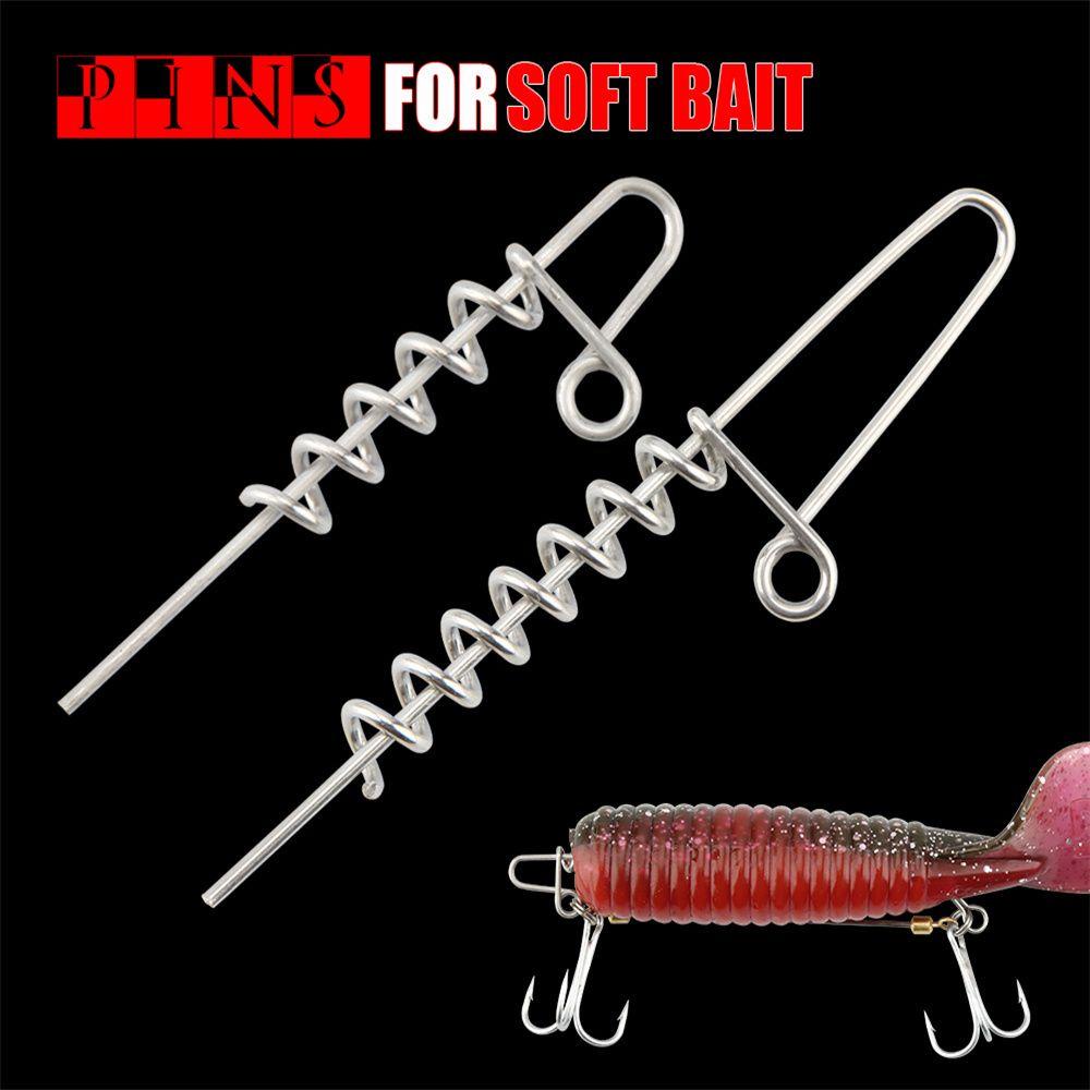 MUVAKO Đầu Nối Cố Định Mồi Câu Cá Mềm Bền Bỉ Tiện Dụng