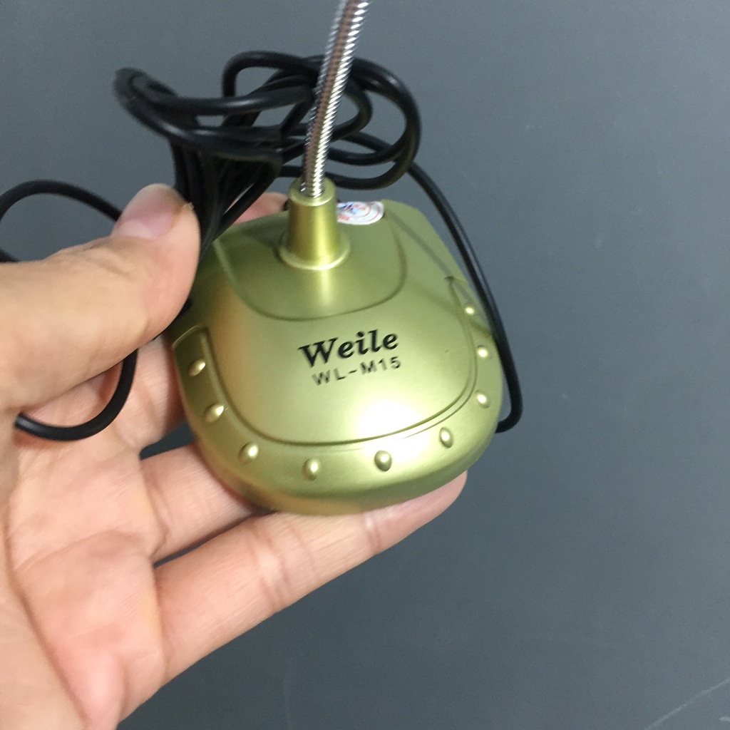 Micro thu âm / học online / voice chat để bàn cho máy tính Weile WL-M15