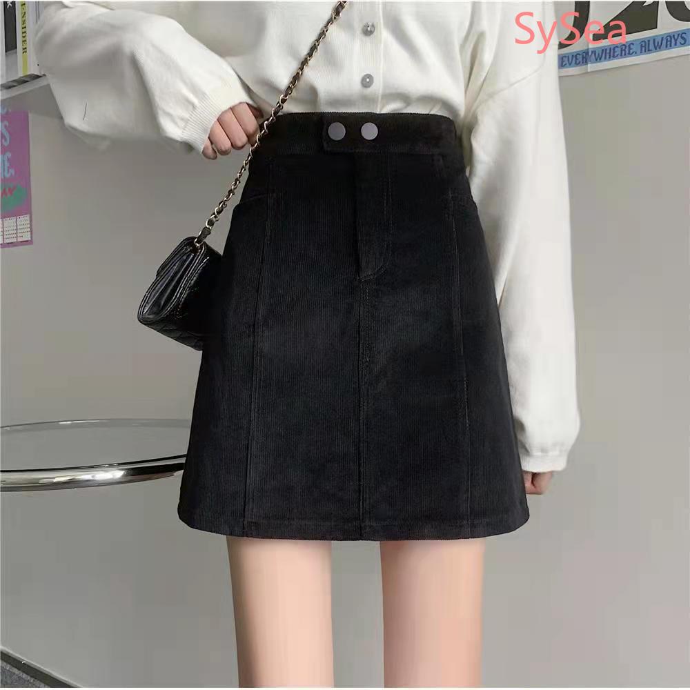 Chân váy chữ a lưng cao thời trang mùa xuân dành cho nữ