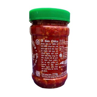 Ớt bằm Chilica 210g