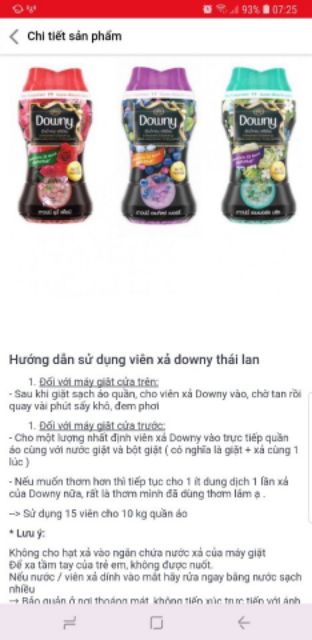 Viên xả DOWNY thái lan chính hảng