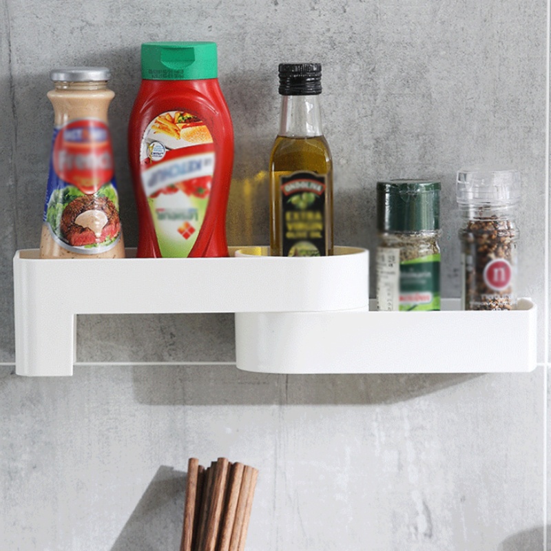 Kệ Đựng Đồ Dùng Nhà Tắm / Nhà Bếp Tự Dính Tiện Lợi