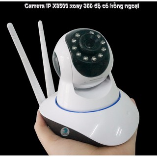 Camera IP WIFI DÙNG APP ICSEE X8500 xoay 360 độ có hồng ngoại