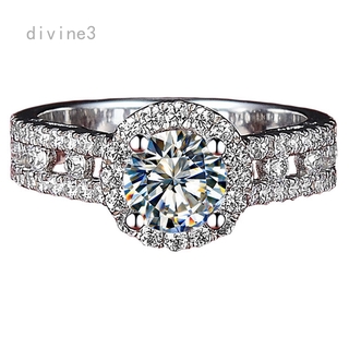 Nhẫn Hợp Kim Hình Mũi Tên / Trái Tim Đính Đá Lấp Lánh 1 Carat