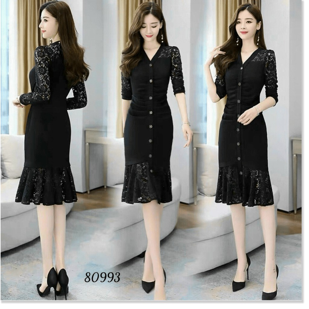 ĐẦM UMI PHỐI REN SIÊU XINH THỜI TRANG MỚI KME