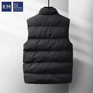 Áo Khoác Phao Cotton Dày Giữ Ấm Dáng Rộng Phản Quang Thời Trang Thu Đông Dành Cho Nam