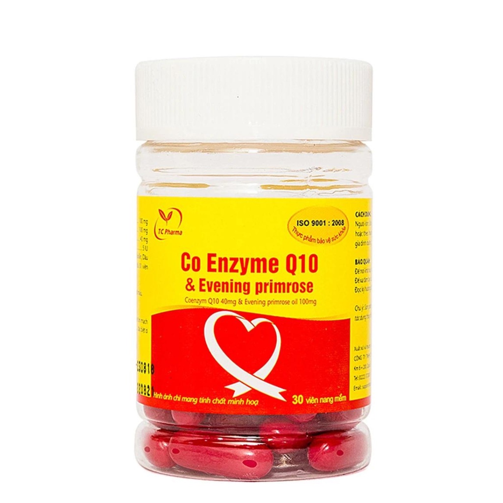 Co Enzyme Q10 – Hỗ trợ tốt cho chức năng tim mạch, làm giảm cholesterol xấu trong máu (hộp 30 viên)