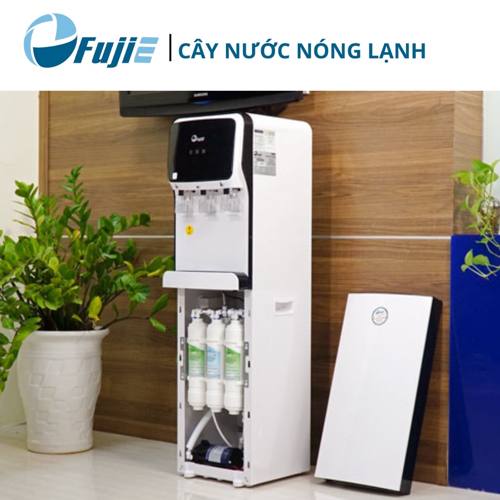 Máy Lọc Nước Nóng Lạnh Cao Cấp Fujie WPD5300C, màng lọc RO Hàn Quốc loại bỏ cặn bẩn, vi khuẩn, làm lạnh nhanh bằng block