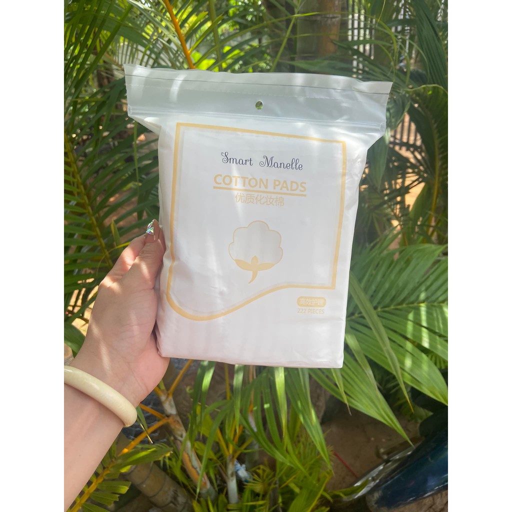 BÔNG TẨY TRANG COTTON PADS 222 MIẾNG