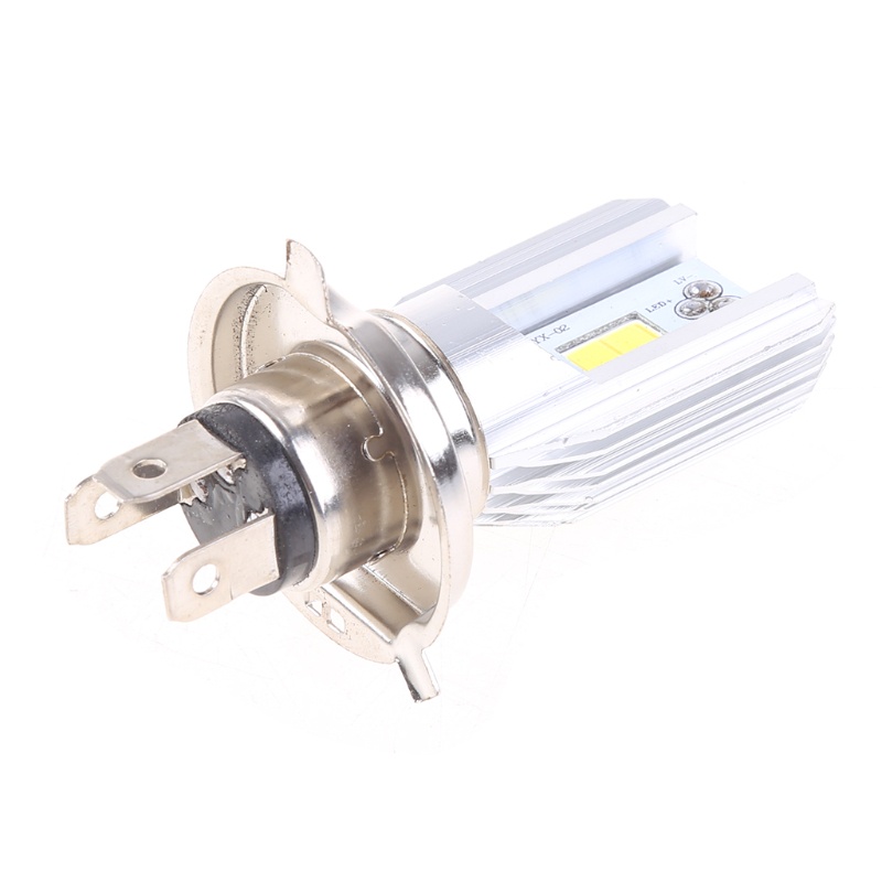 Đèn Pha LED H4 COB 6-80V 12W Phích Cắm Chống Rung Chuyên Dụng Cho Xe Mô Tô