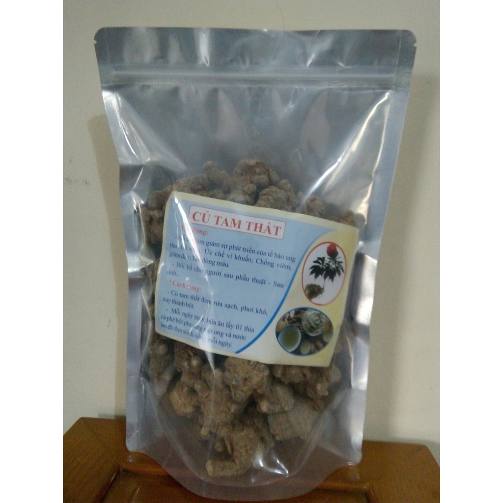 Bột tam thất nguyên chất 100g bột say từ củ, bột nguyên chất, bổ dưỡng an thần | BigBuy360 - bigbuy360.vn