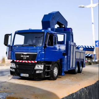 Xe mô hình cứu hộ MAN hợp kim 1:32