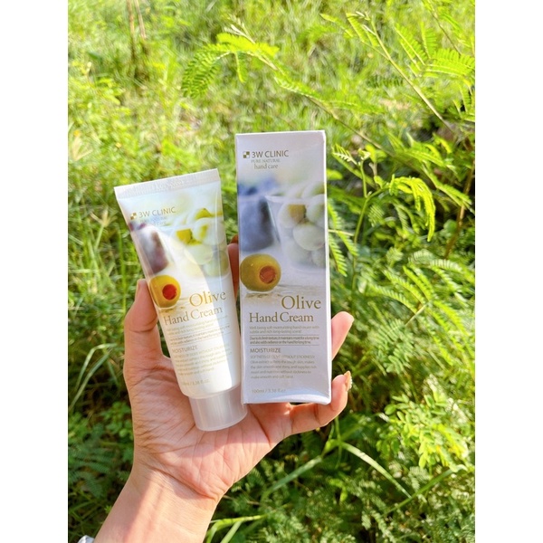 KEM DƯỠNG DA TAY 3W CLINIC HAND CREAM