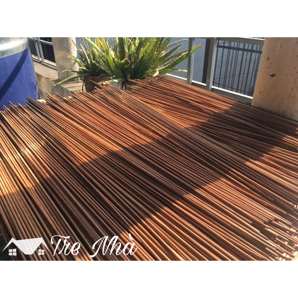 Tăm tre nâu 1.8/2.5/3.0mm, dài 50cm - bó 100G