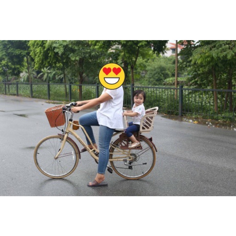 Ghế xe đạp Nhật OGK Made in Japan. Ghế ngồi xe đạp lắp sau cho các loại xe đạp. Siêu dầy dặn, nhựa 2 lớp