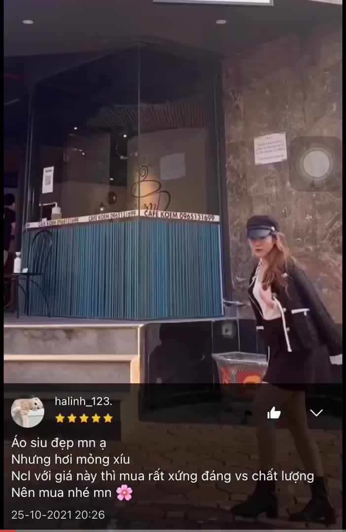 ÁO DẠ TWEED TAY BÈO TIỂU THƯ - ÁO KHOÁC NỮ THU ĐÔNG | BigBuy360 - bigbuy360.vn