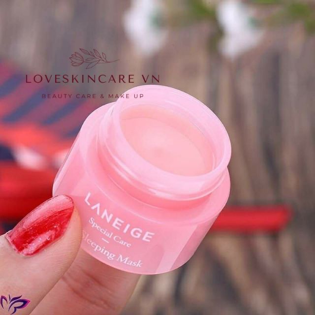 (GRAB / NOWSHIP) (Date 06-01-2024) Mặt Nạ Ngủ Cho Môi Laneige Lip Sleeping Mask - Berry