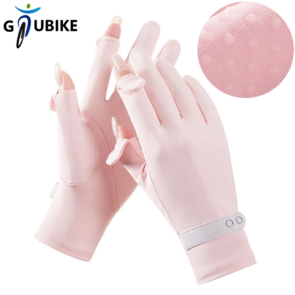 Găng Tay Silicone Chống Nắng/Tia UV Khi Lái Xe Thể Thao Ngoài Trời Cho Nam Nữ
