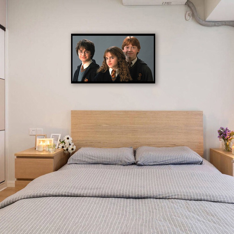 Bộ tranh đính đá tự làm hình Harry Potter trang trí nhà cửa