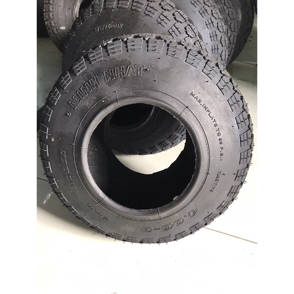 Lốp xe rùa/ vỏ xe rùa SỐ 4.00-6 loại tốt vỏ dày và vỏ bánh số 3.50-8